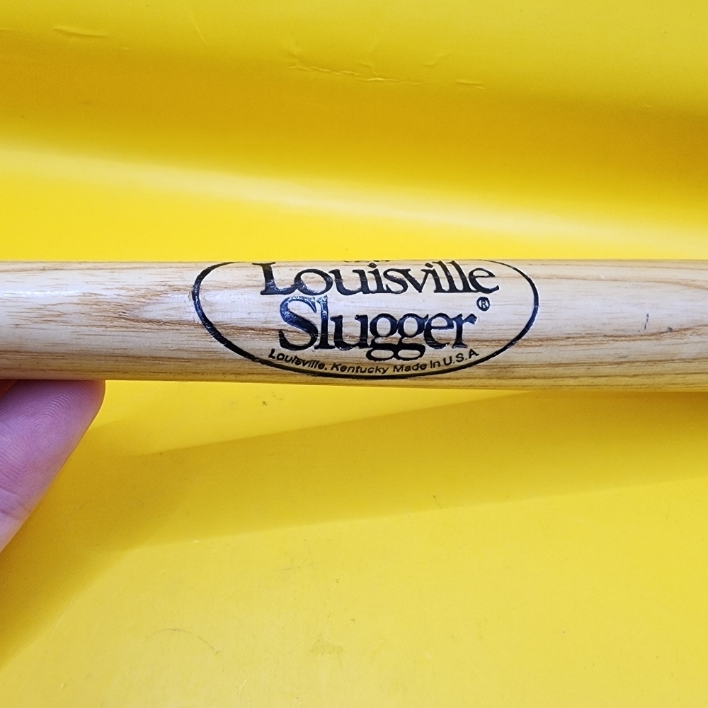 Mini Louisville Slugger Bat All Hits - No Errors Shea Communications